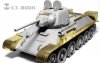 E.T. Model E35-037 WWII Soviet T-34/76 Mod.1942 Stamped Turret (For DRAGON 6487/6424) (1:35)